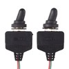 Waterproof toggle switch ON-OFF IS-401WP simple waterproof type (hex nut,