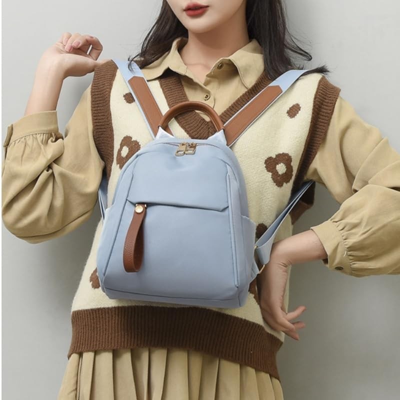 FUNSEED Mini Backpack for Women Casual Lightweight Oxford Cloth Shoulder