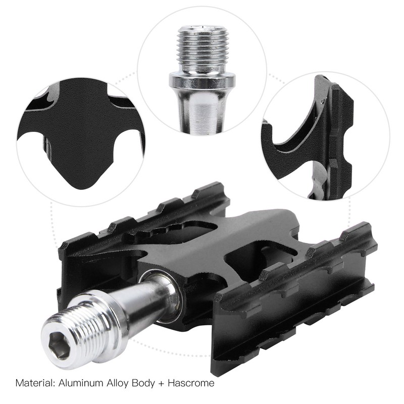 Folding Bicycle Pedal AntiSkid Aluminum Alloy Mountain Bike Bearing Bicycle