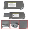 waltyotur 2 Pcs Car Sun Visor Gray Pair Left Right