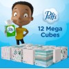 Puffs Plus Lotion 2-Ply Facial Tissues 12 Cube Boxes, 72