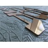 Advanced Trims Gold Raised Plastic Letters Inserts fits NEW Toyota