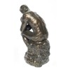 Auguste Rodin The Thinker Elegant Figurine Plastic Sculpture in Bronze