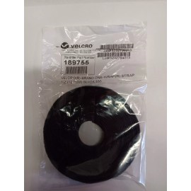 Velcro Brand One Wrap Strap 1/2" 7mm Black330 15 Ft