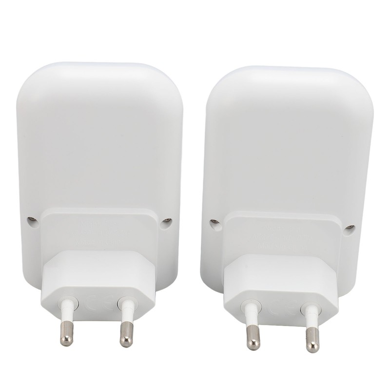2pcs Intelligent Night Light Dimmable Warm Light 0.5W LED Light