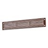 300mm x 50mm Brown Metal Air Vent Grille