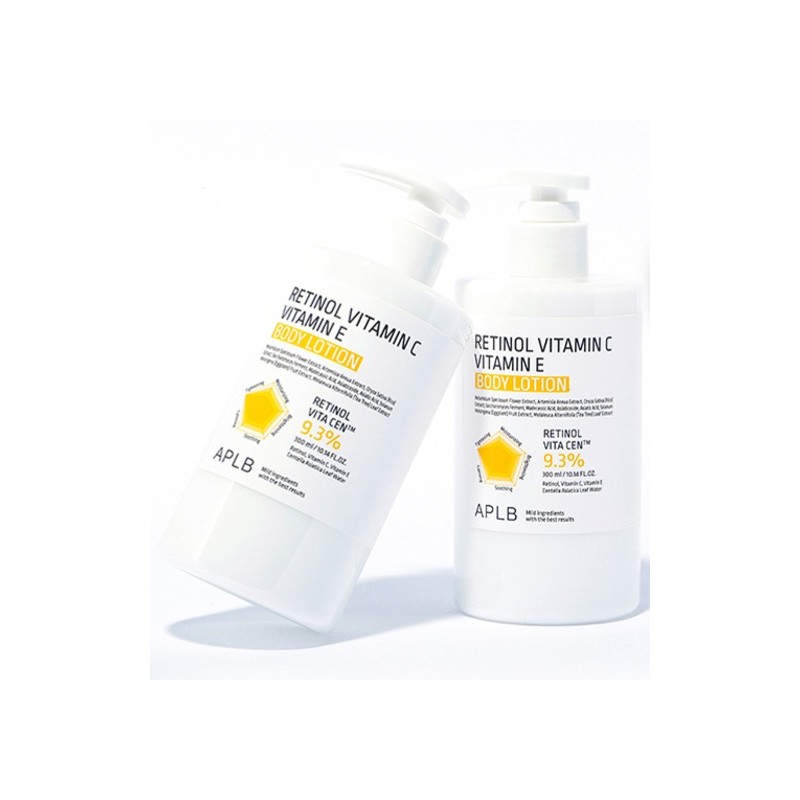 APLB 레티놀 비타민C 비타민E 바디로션, 300ml, 1개 APLB Retinol Vitamin