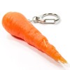Food Sample Key Chains and Delicate and eating carrots 187ok