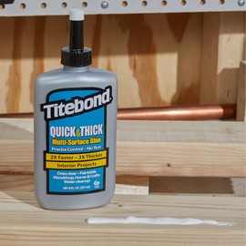 Titebond 2403 8OZ Quick & Thick Glue, 8 oz, Clear