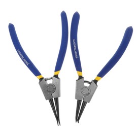 Outanaya 2pcs Bent Nose Locking Ring Pliers for Internal External High for Automotive Mechanical Repairs Effortless Installation Removal