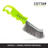 COTTAM Multi Purpose Narrow Cleaning Steel Wire Hand Brush -