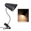LED Clip on Desk Lamp with 1 USB Charging Port,