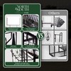 North South Store Golf Bag Storage Garage Organizer