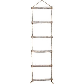 Abite YI-702-AA Rope Ladder, Bronche Ladder, Natural, L, Large