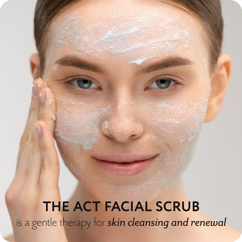The Act Organic Face Scrub - Exfoliating & Polishing Facial