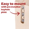 WADDELL Two-Way Corner Bracket (1 Count, 11"H x 9"D x