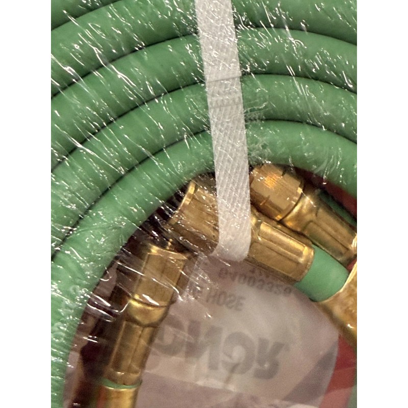 Radnor 1/4" x 50' EPDM Rubber Twin Welding Hoses W/BB