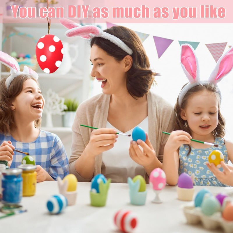 XLZJYIJ Easter Eggs for Hanging, Pack of 36 Easter Eggs