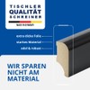 Reese Skirting Boards MDF Black Munich Profile 40 mm