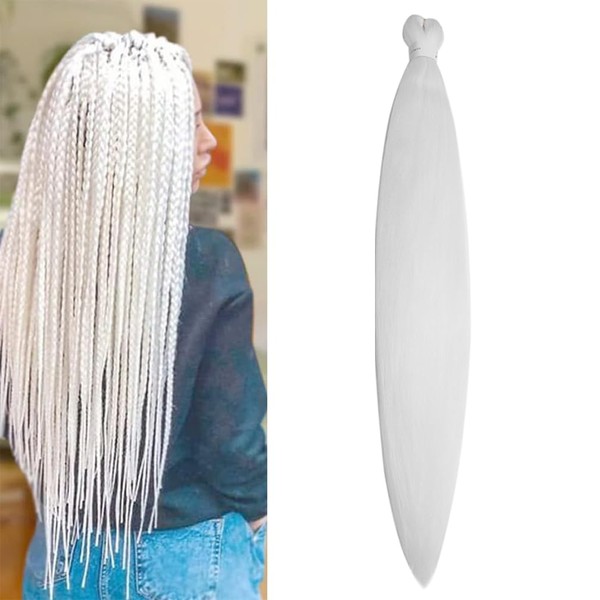 BALINGHAIR Braiding Hair Pre-Stretched High Temperature Synthetic Fiber Braid Hair