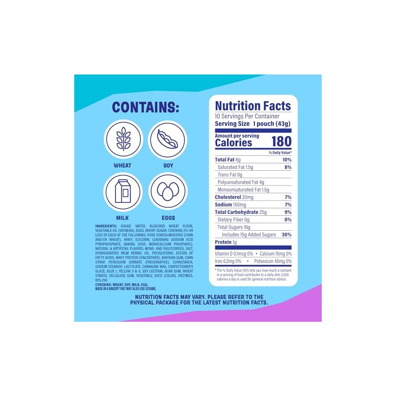 (Value Pack) Little Bites Party Cake Muffins, 10 individual packs,