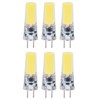 6PCS GY6.35 Bulb 5W COB Light Bulb 500lm Silicone Ceiling