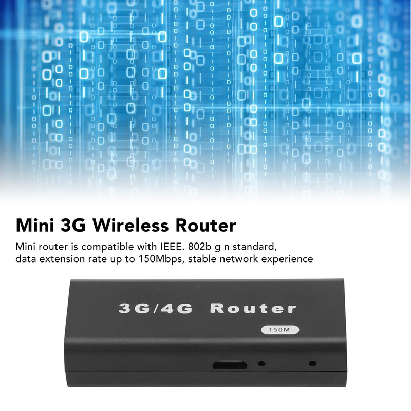 Mini 3G WiFi Router Wireless AP Network Card Adapter USB