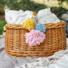 Creative Deco 200 m Pastel Blue Macrame Yarn Cotton Polyester