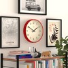 JONES CLOCKS® Studio Wall Clock | Modern Round Clock |