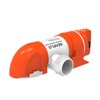 LIGHTEU®, 12V 1100GPH Narrow Low Profile Timer Sensing Automatic Bilge
