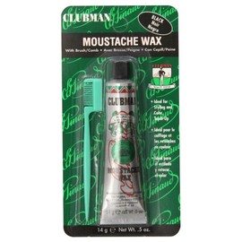 Clubman Moustache Wax Neutral 0.50 oz (Pack of 12)
