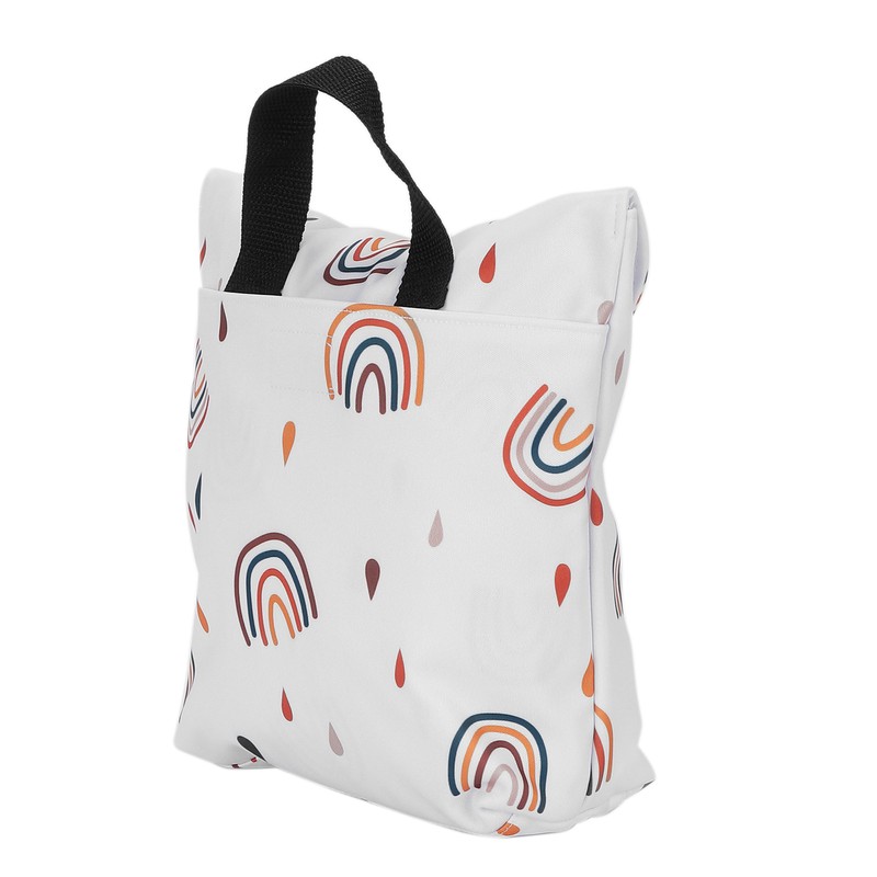 Baby Cloth Diaper Bag Waterproof DoubleLayer Pocket Fashionable Baby Outing