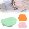 Calkkrer Pack of 3 Magnetic Seam Guide, Polygonal Hem Aid,