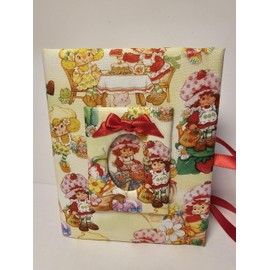 Custom Photo Album, Strawberry Shortcake Photo Album - Holds 100 4x6 Photos - Handmade