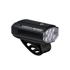 LEZYNE MICRO DRIVE PRO 1000 Lumens Front Light for Bicycles, Satin Black, MICRO DRIVE PRO 1000+ USB C Charging, IPX7 Waterproof