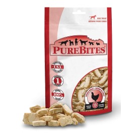 PureBites 100 Pure USA Sourced Chicken Breast Dog Treats 1.4 Ounce Pack
