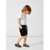 NAME IT Boys Nkmhonk Swe Long Unb Noos Shorts, Black,