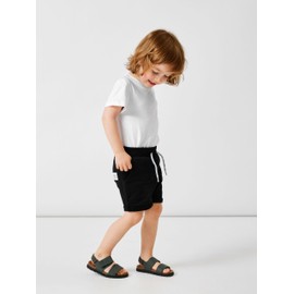 NAME IT Boys Nkmhonk Swe Long Unb Noos Shorts, Black, 152 EU