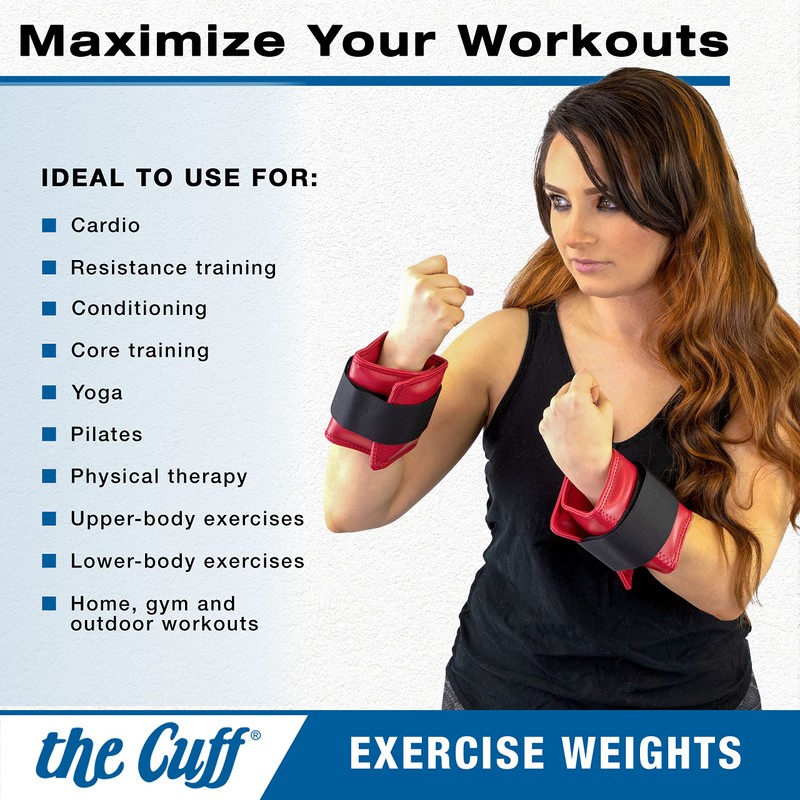 CanDo Weight cuff - wrist and ankle weights - 227