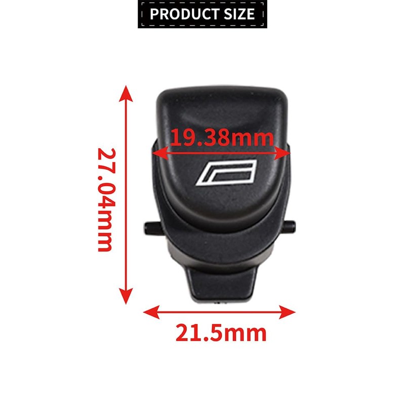 Window Switch Button Cap Cover Compatible With Alfa Romeo 147