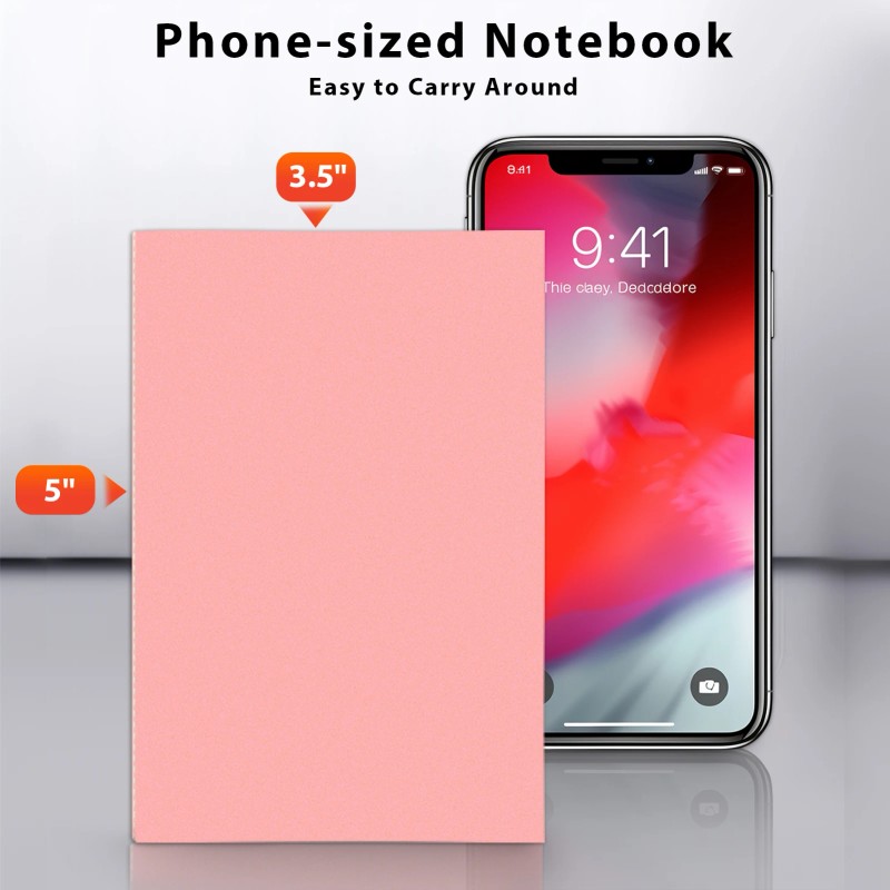 24 Pack A7 Mini Notepad Small Pocket Journals Bulk Gifts