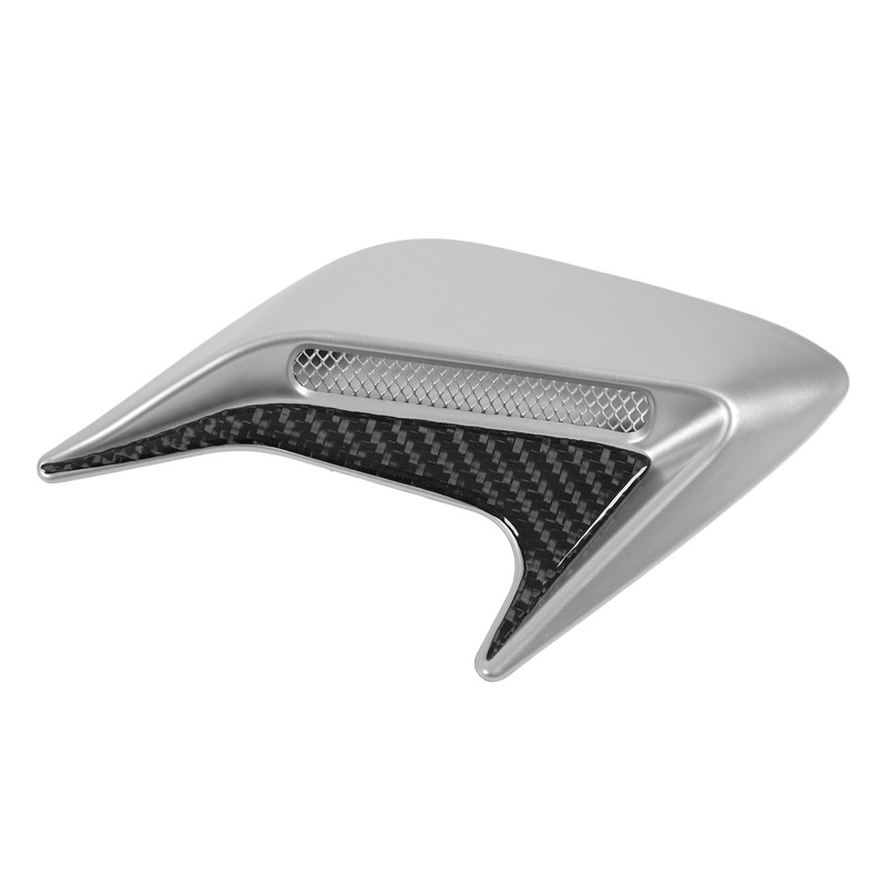 Pair Hood Side Air Vent Grill Decorative Cover Self Adhesive