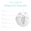 Pearhead Babyprints Baby Handprint or Footprint No Bake Keepsake Ornament,