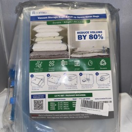 Roomier Life Vacuum Sealer Bags 12 Pc Set