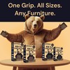 CasterMaster Non Slip Furniture Pads - 2 in x 2