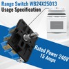 WB24X25013 4464832 Control Switch, Replace for GE WB24X25013 Range Infinite