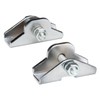 Pack of 2 pannier rack holder clamp abutment angle compatible