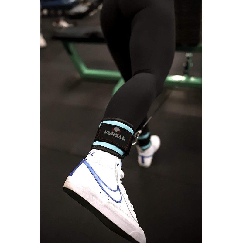 VERSAL Ankle Straps for Cable Machines Attachment Gym Ankle Cuff