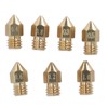 35 Pcs Set 3D Printer Nozzle Cleaning Kit MK8 Brass