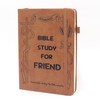 Yelakey Bible Study Journal – Leather Notebook for Christian Faith